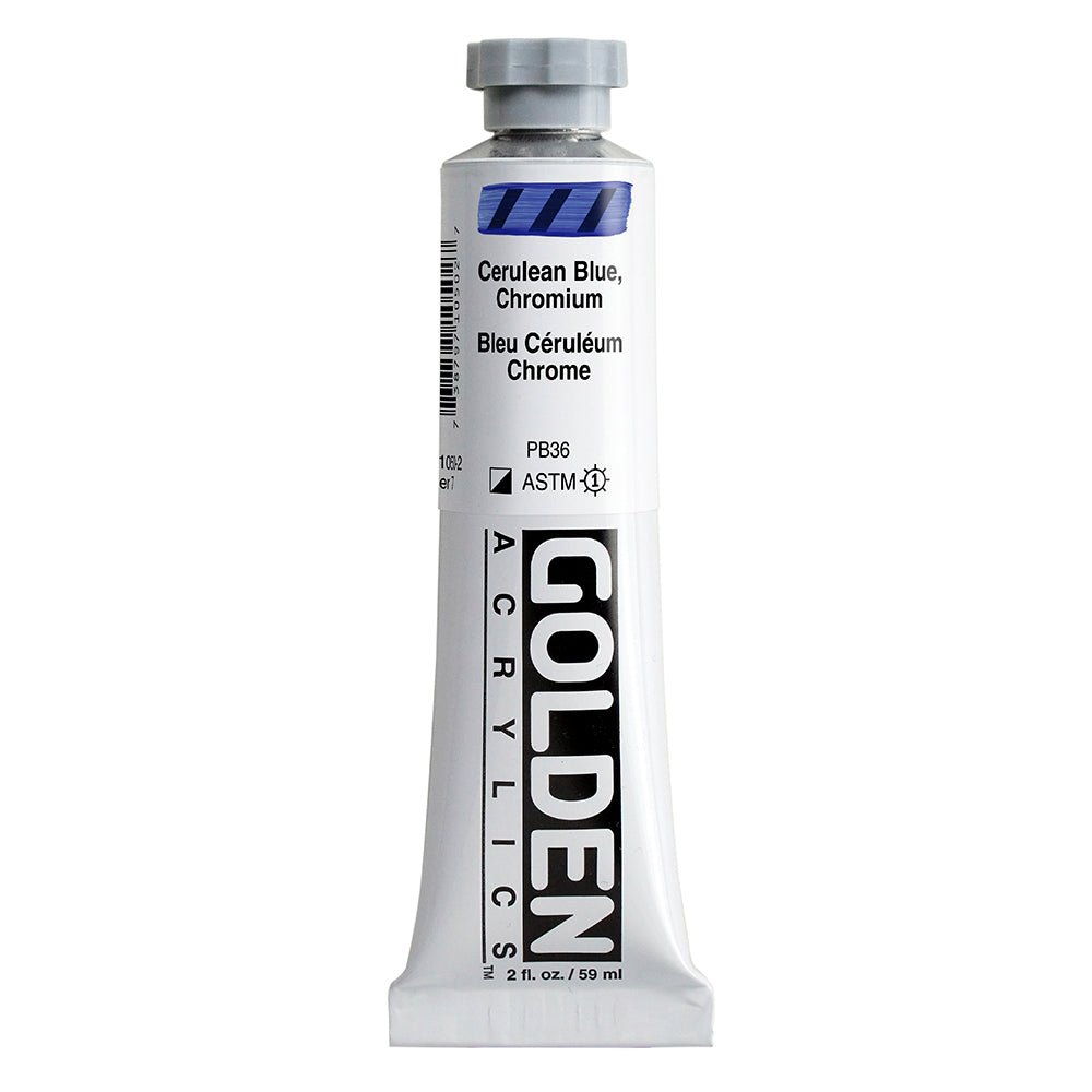 Golden HB, 1050 Cerulean Blue Chromium