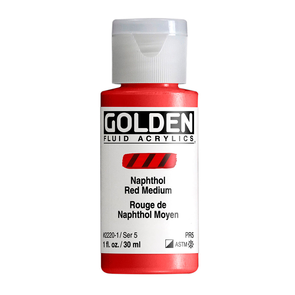 GOLDEN Fluid, 2220 Naphthol Red Medium, 30 ml