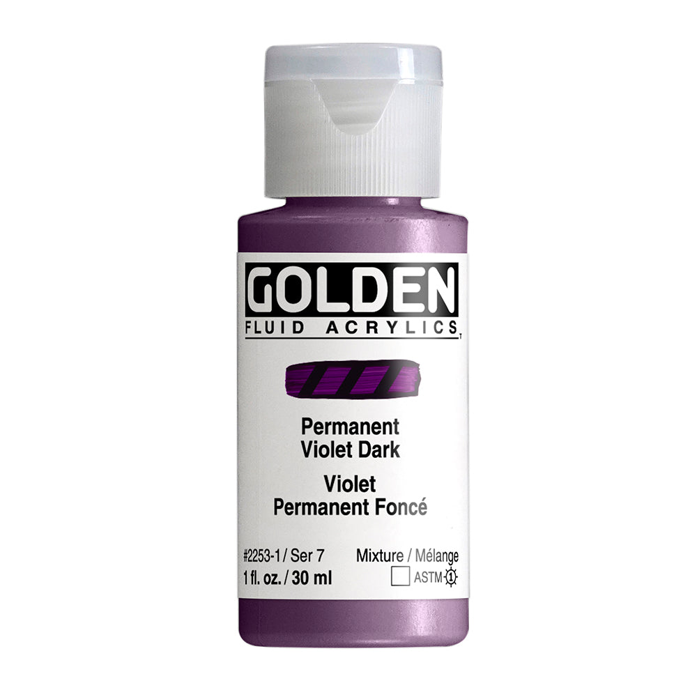 GOLDEN Fluid, 2253 Permanent Violet Dark, 30 ml