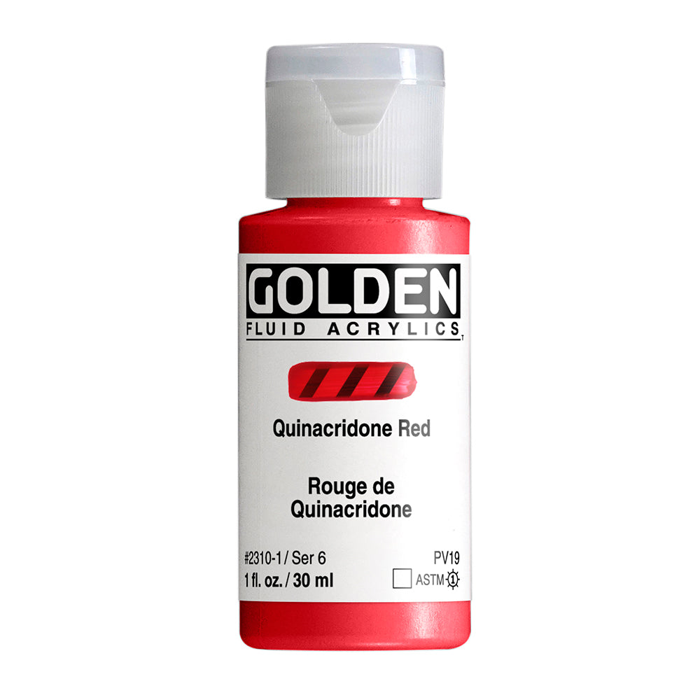 GOLDEN Fluid, 2310 Quinacridone Red, 30 - 118ml