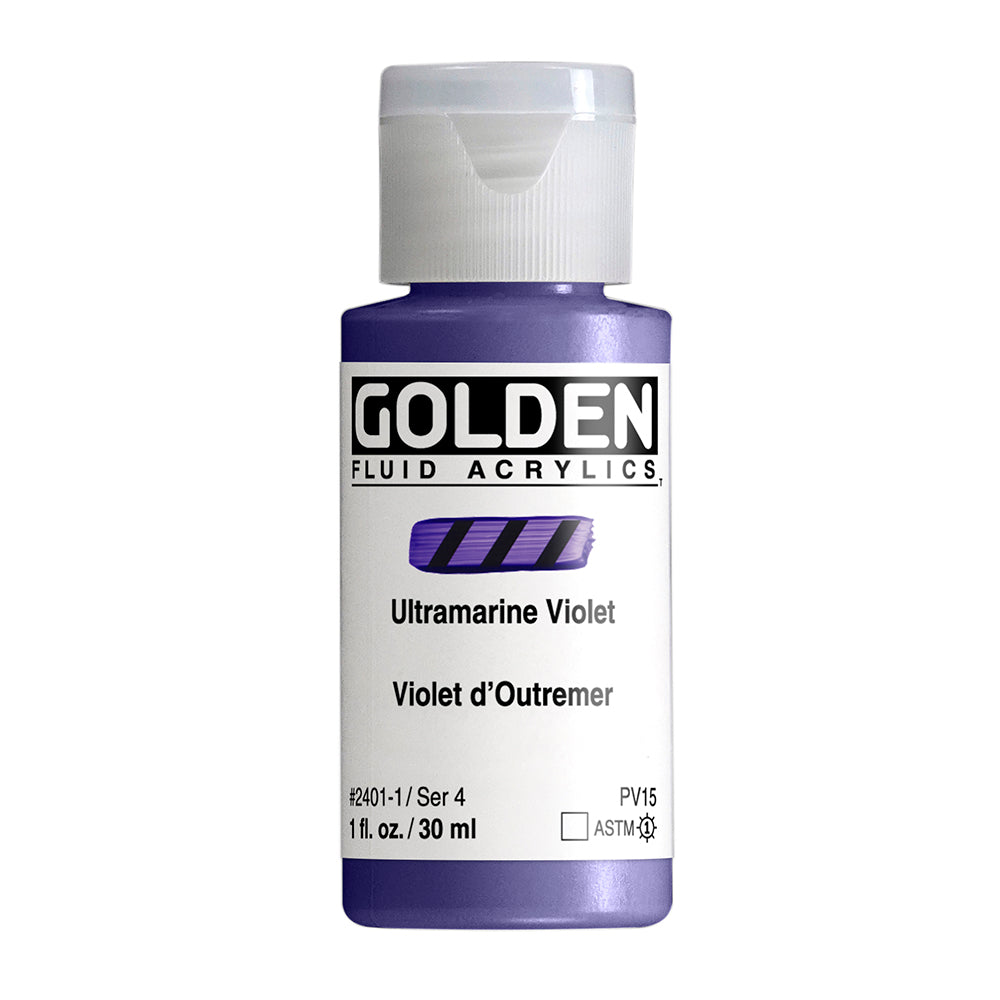 GOLDEN Fluid, 2401 Ultramarine Violet, 30 ml