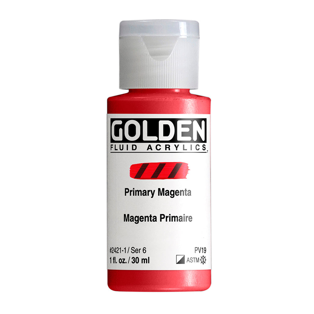 Golden FLUID, 2421 Primary Magenta, 30 ml