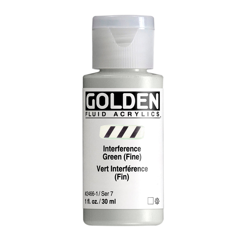 Golden Fluid 2466 Interference Green (Fine) 30ml.