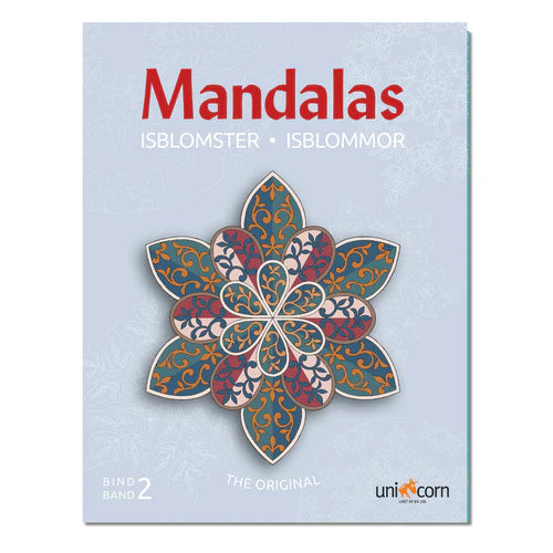 Mandalas Isblomster bind 2. 8-99 år