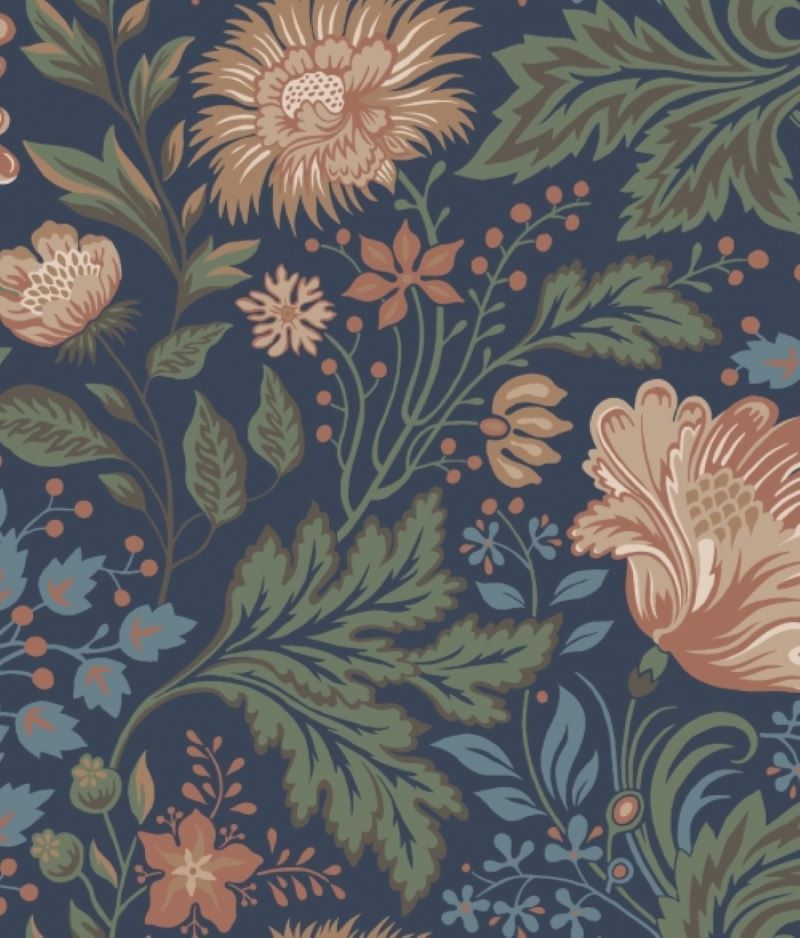 Sandberg Tapet Ava Classic Blue 400-86