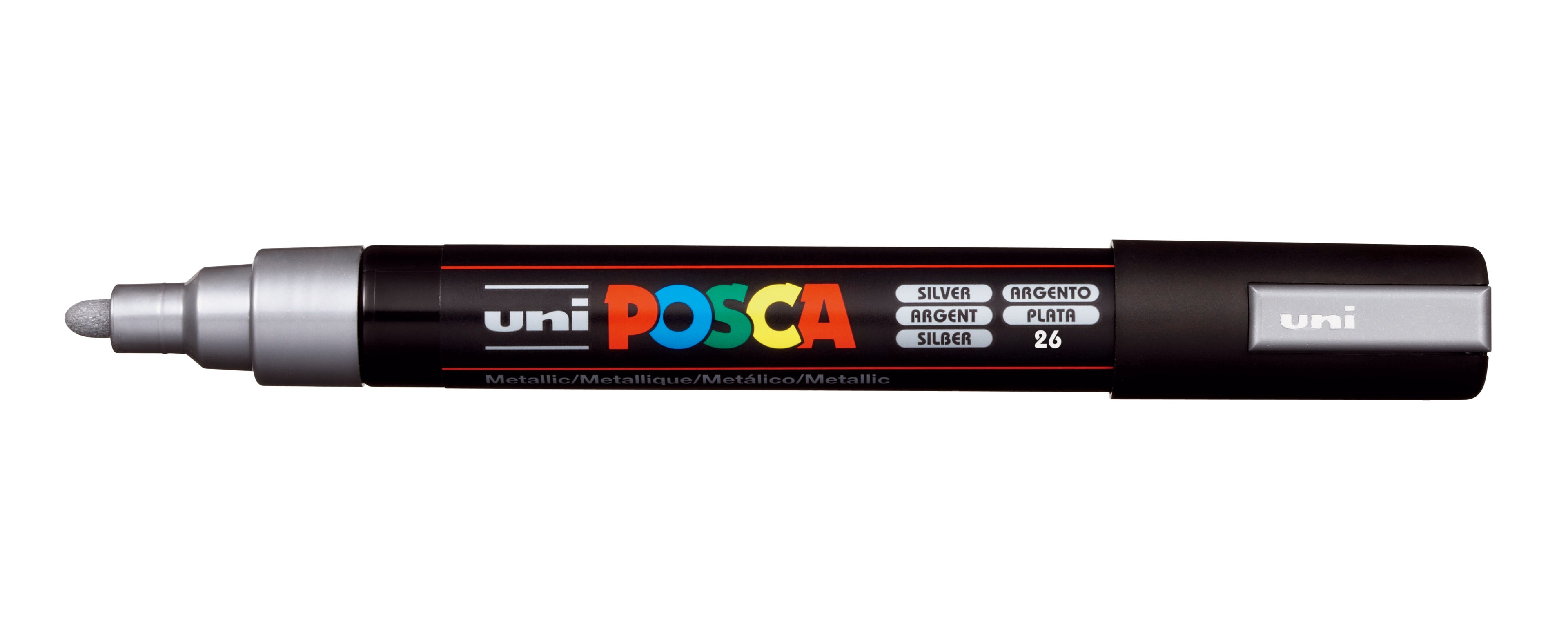 Uni Posca Pc-5M Tusch Silver