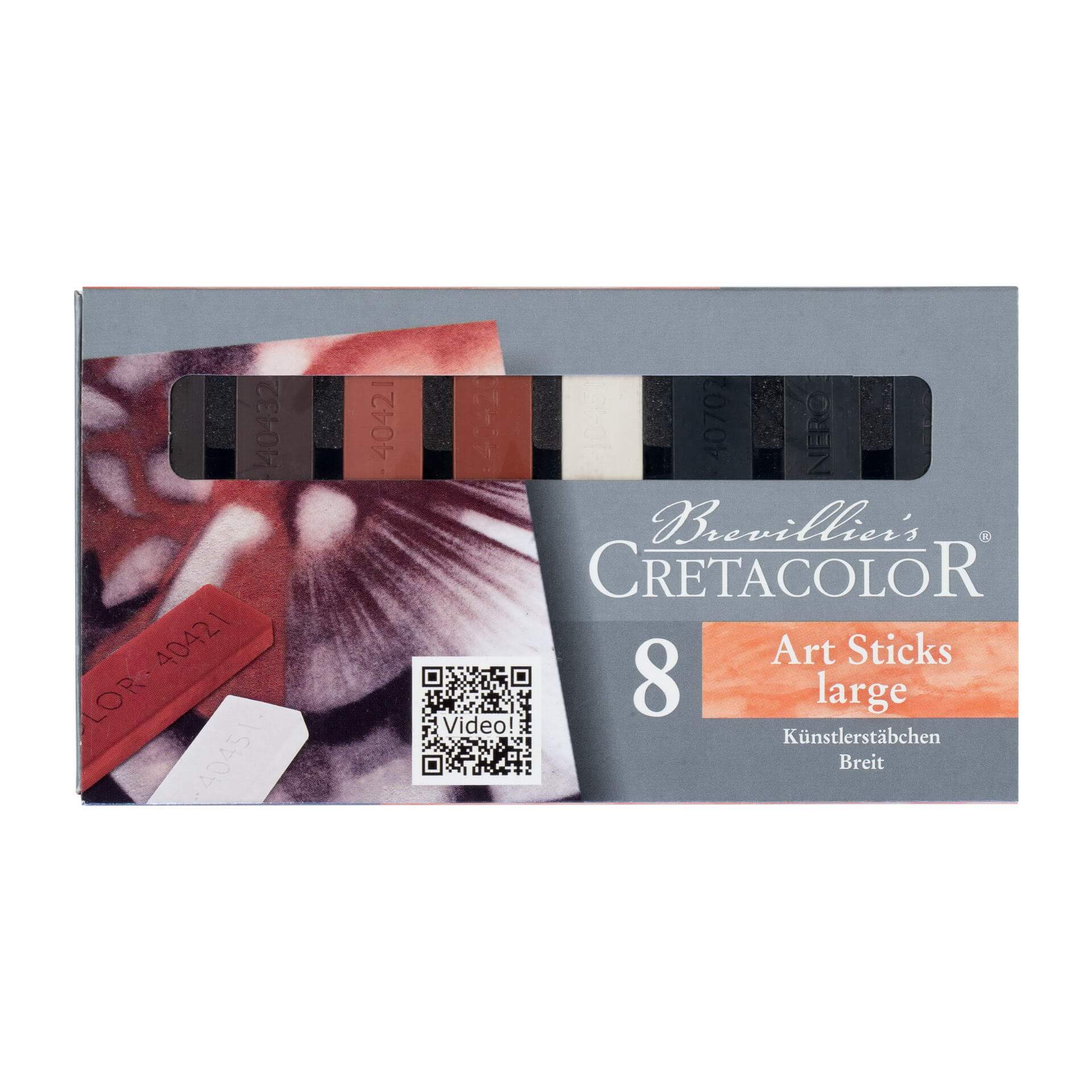 Cretacolor Art Sticks large sæt m. 8 stk.