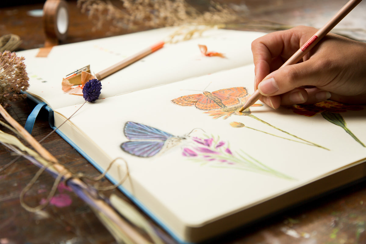 Art Creation Sketch Book kork 21 x 14,8cm