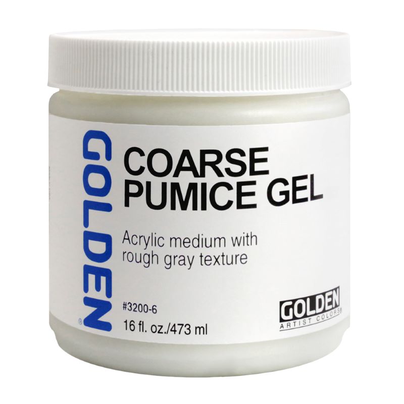 Golden Coarse Pumice Gel