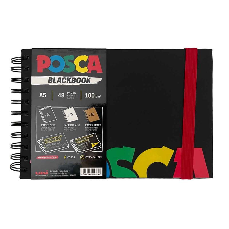 Posca Blackbook sketchbook