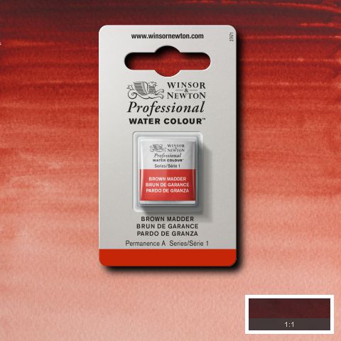056 Brun Madder, Winsor&Newton akvarel