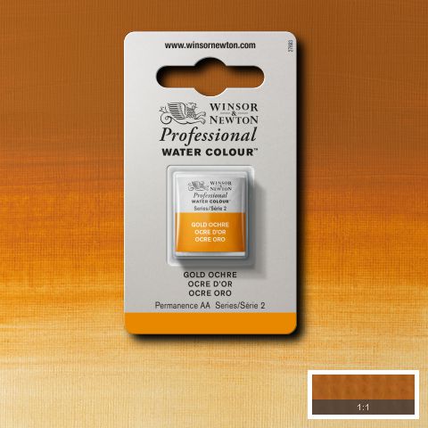 285 Gylden Okker, Winsor&Newton akvarel