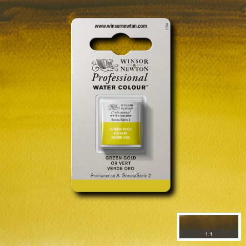 294 Grøn Gylden, Winsor&Newton akvare