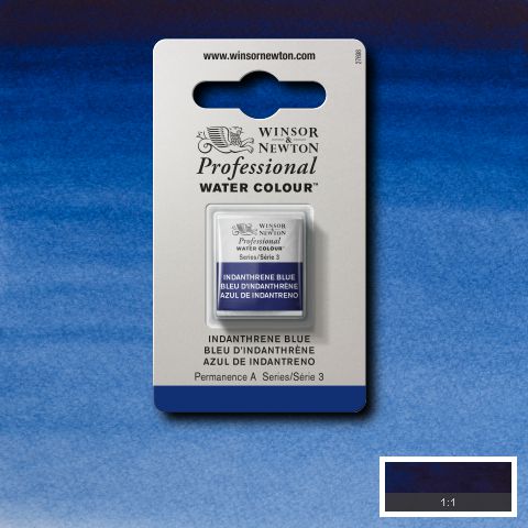 321 Indanthrene Blå, Winsor&Newton akvarel