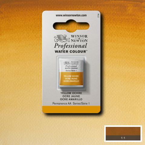 744 Gul Okker, Winsor&Newton akvarel