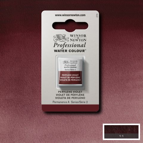 470 Perylene Violet, Winsor&Newton akvarel