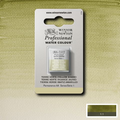 638 Terre Verte (Gullig), Winsor&Newton akvarel