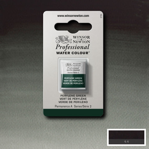 460 Perylene Grøn, Winsor&Newton akvarel