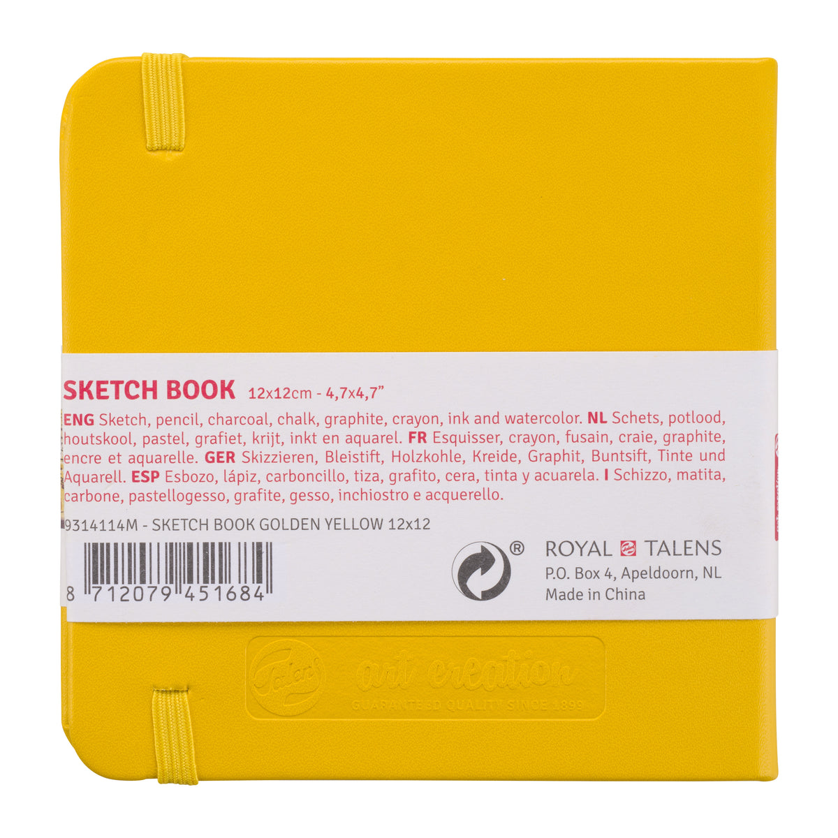 Art Creation Sketchbook 12 x 12cm