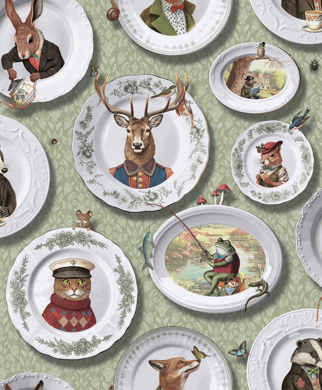 Tapet Tales of The Manor 91962