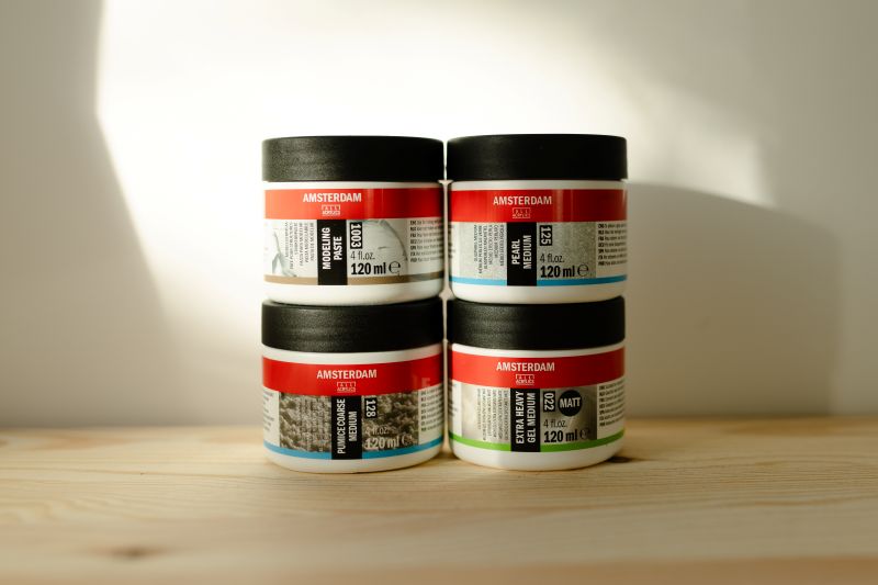 Amsterdam White Gesso 120ml.