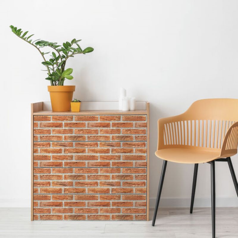 Selvklæbende folie Brick