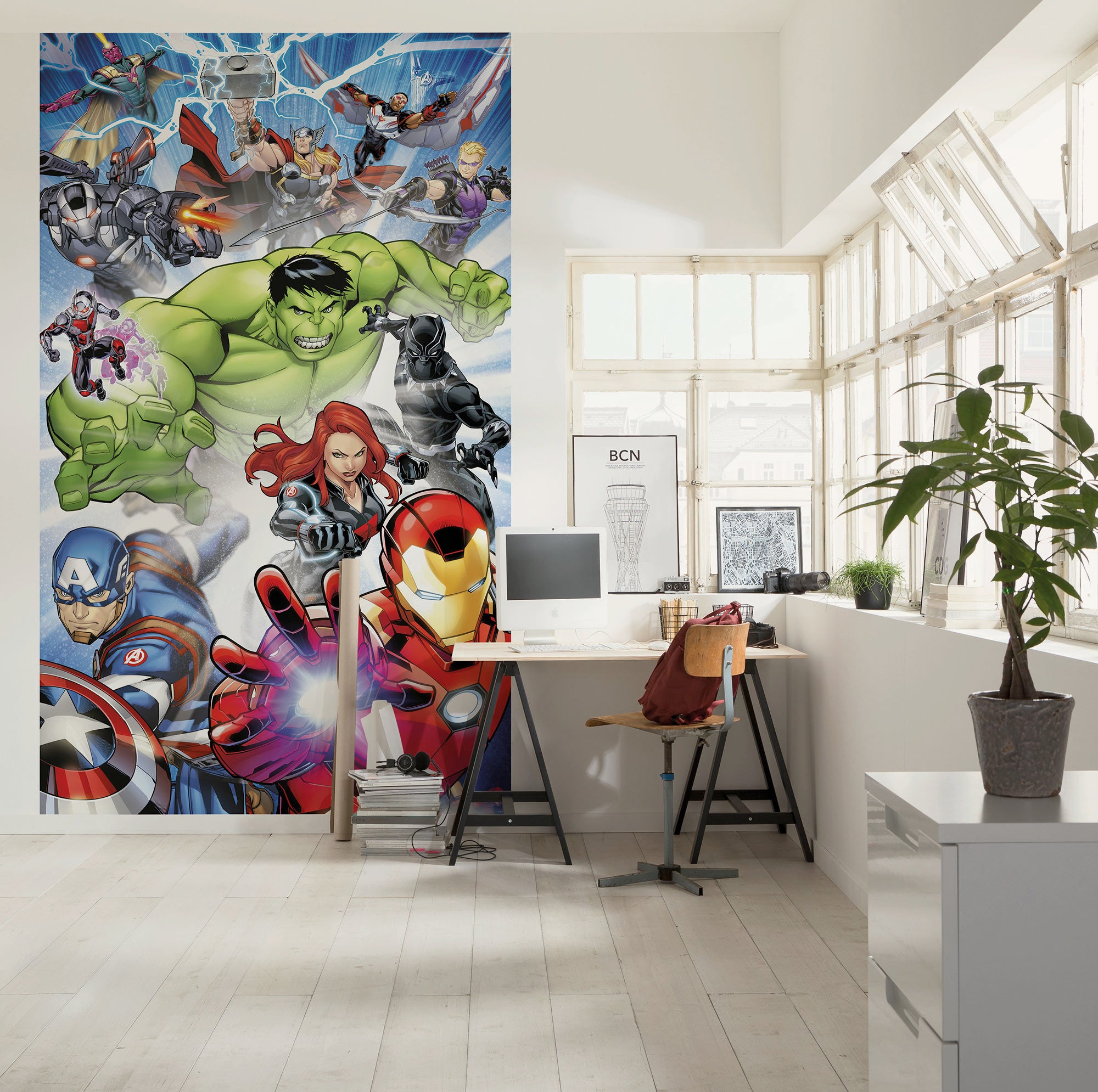 Marvel Avengers Protect Fototapet 150cmx250cm.