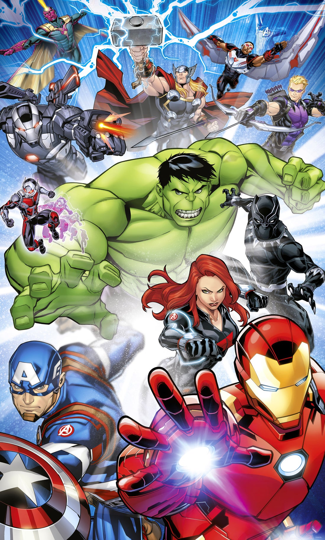 Marvel Avengers Protect Fototapet 150cmx250cm.