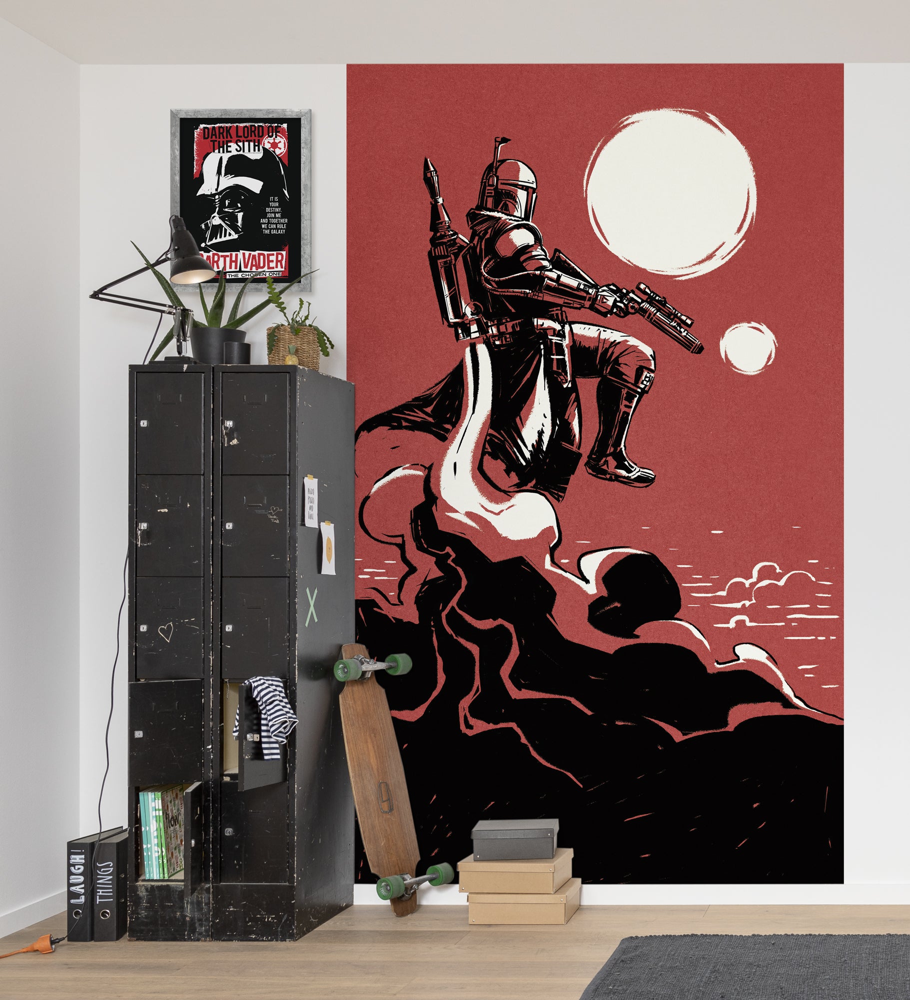 Star Wars Boba Fett The Bounty Hunter Fototapet 150cmx250cm.
