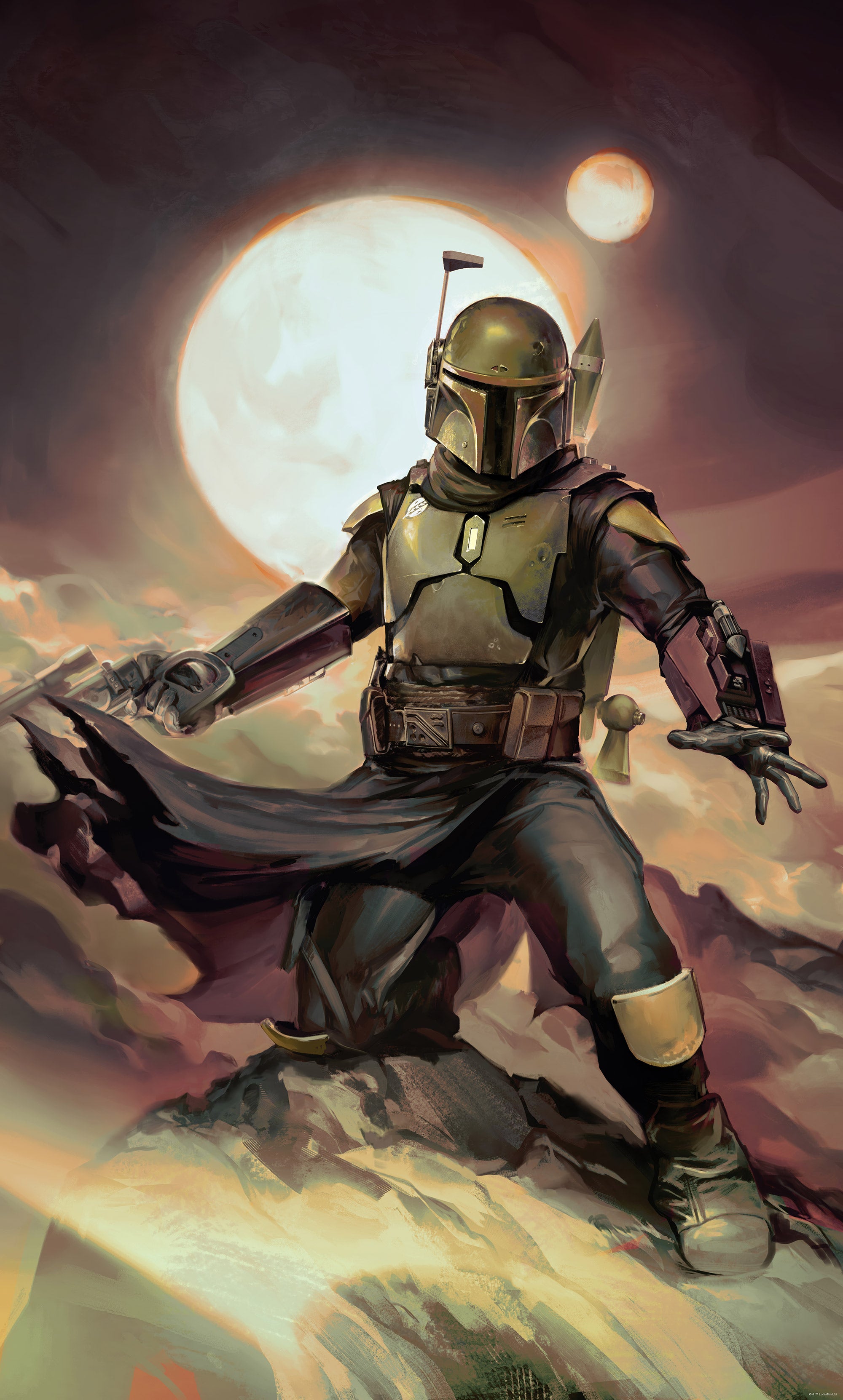 Star Wars Boba Fett Epic Fototapet 150cmx250cm.