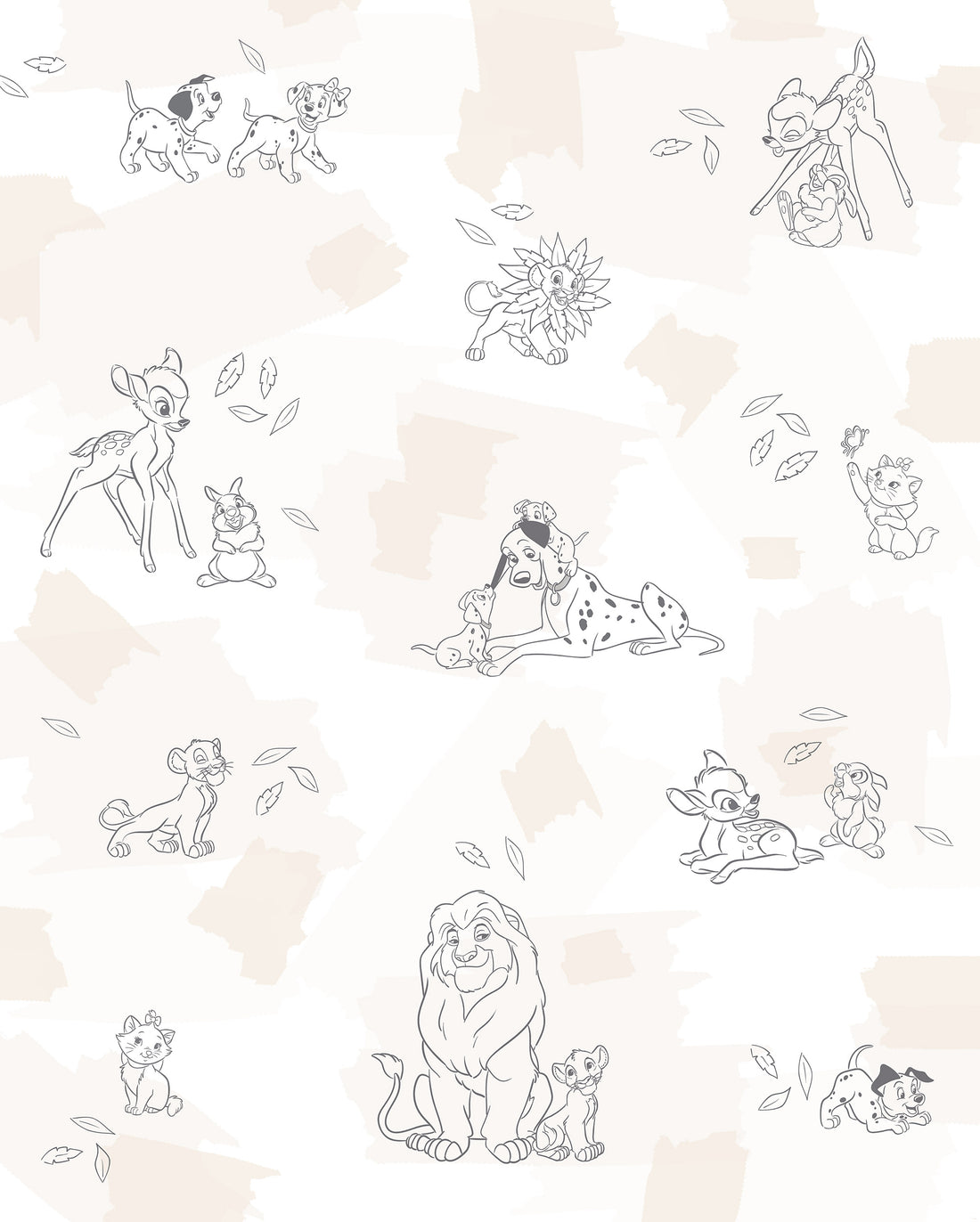 Disney Lady and The Tramp Just a Little Lady Fototapet 200cmx250cm.