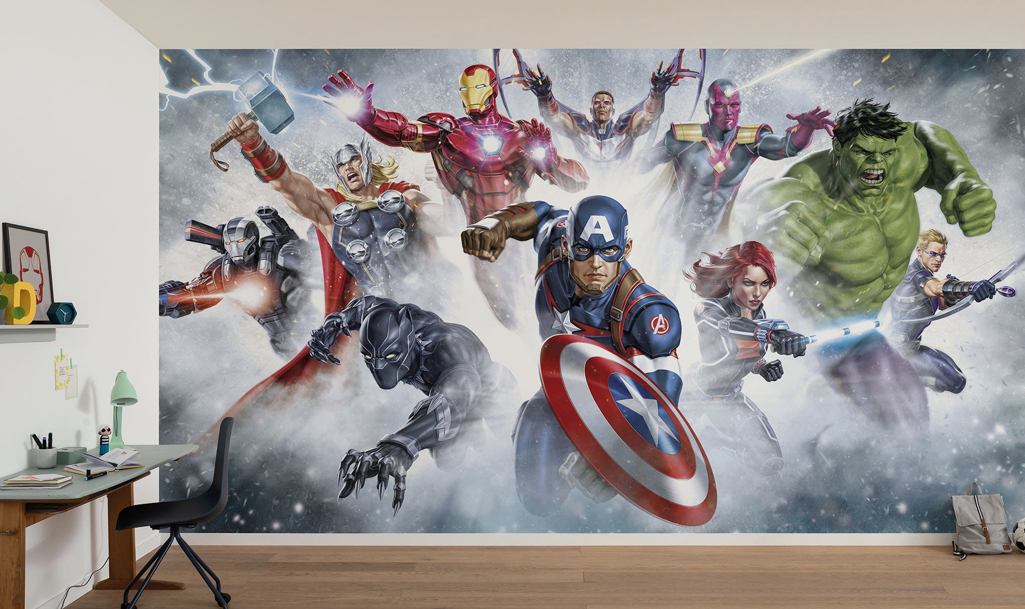 Marvel Avengers Strike Fototapet 450cmx250cm.