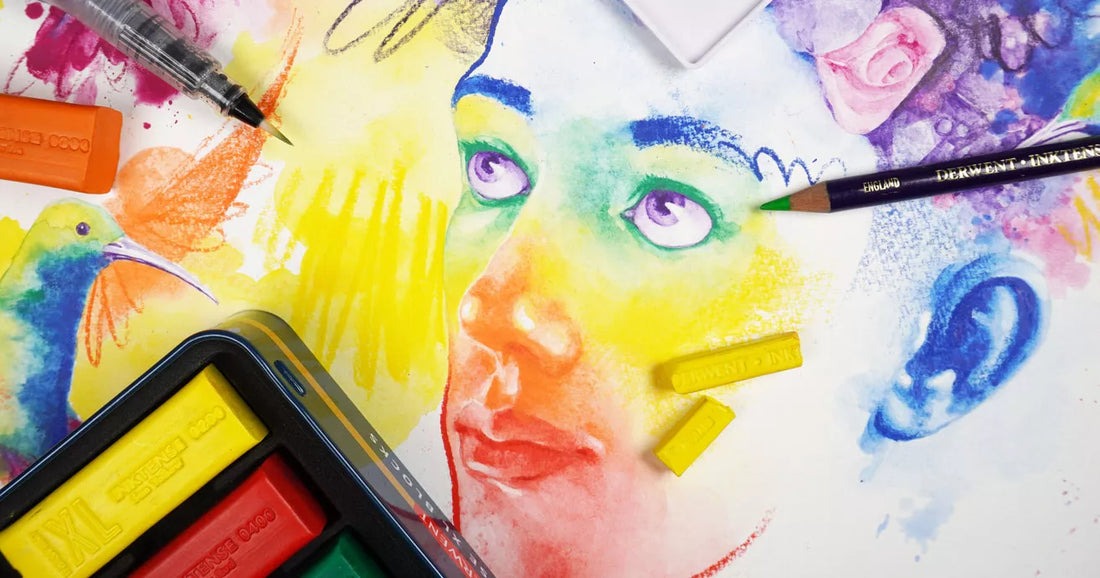 Derwent Inktense XL Blocks 6 stk.