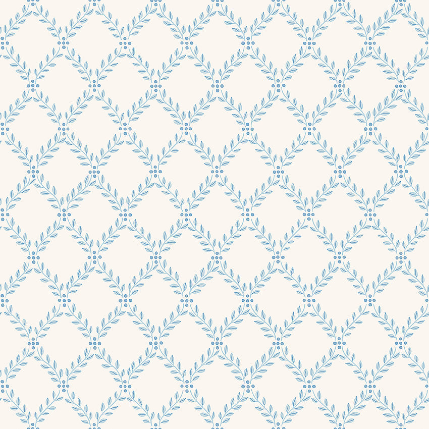 Tapet Falsterbo lll Trellis Leaves 7672