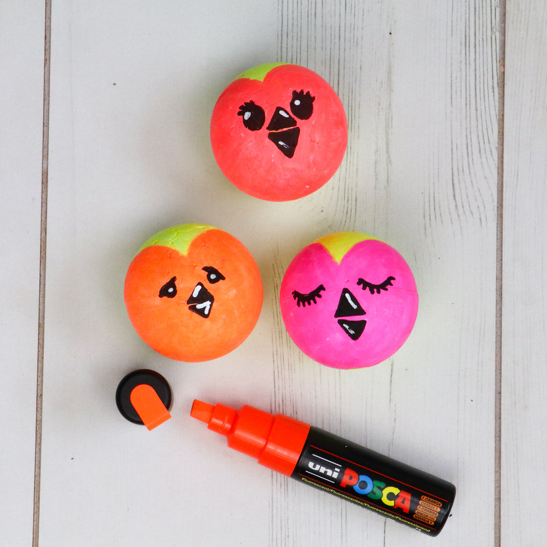 Uni Posca Pc-5M Tusch Neon Red