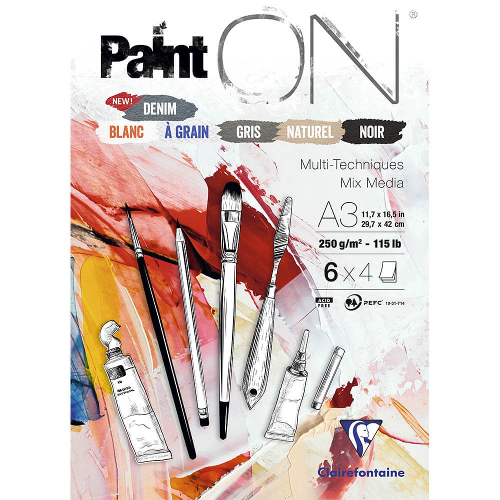Clairefontaine Paint On Mix Media