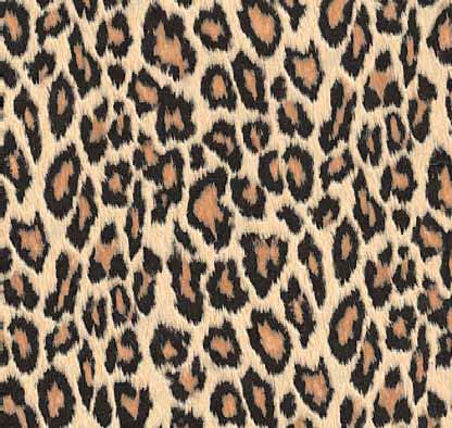 Selvklæbende folie Leopardmønster Gylden