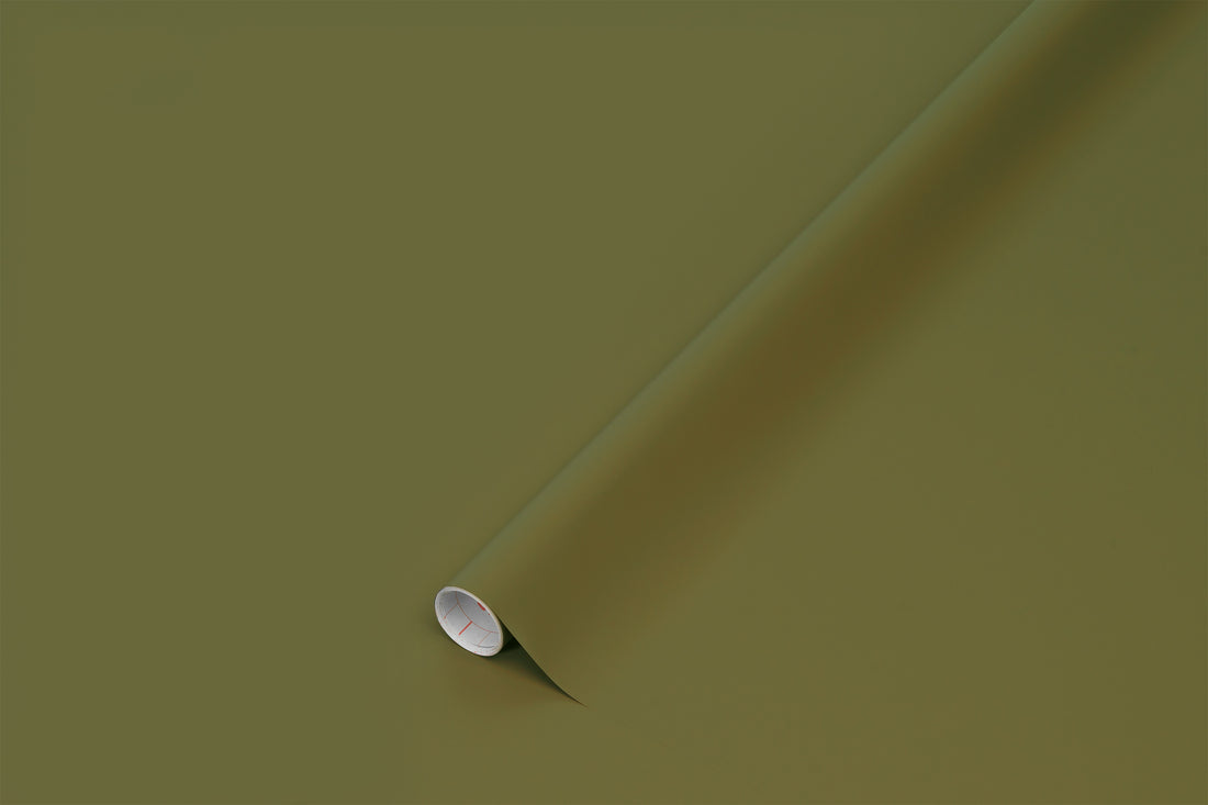 Selvklæbende folie Olive Green