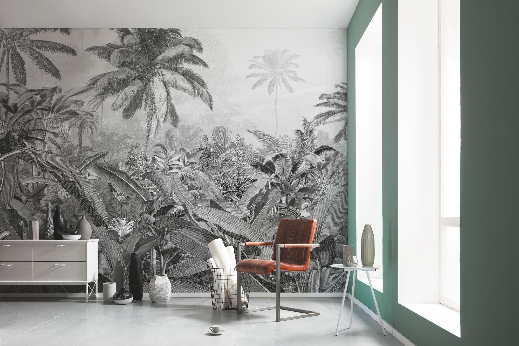 Fototapet Amazonia Black and White