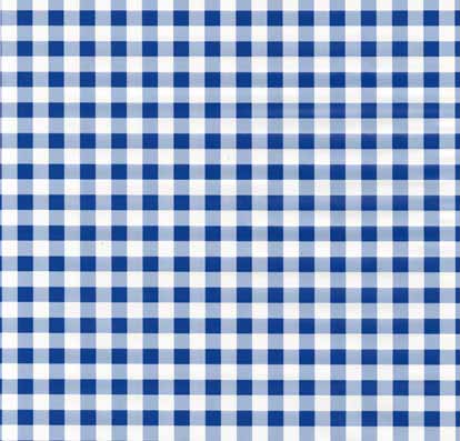 Selvklæbende folie blå og hvid ternet