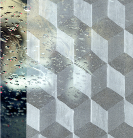 Vinduesfolie static Stack White