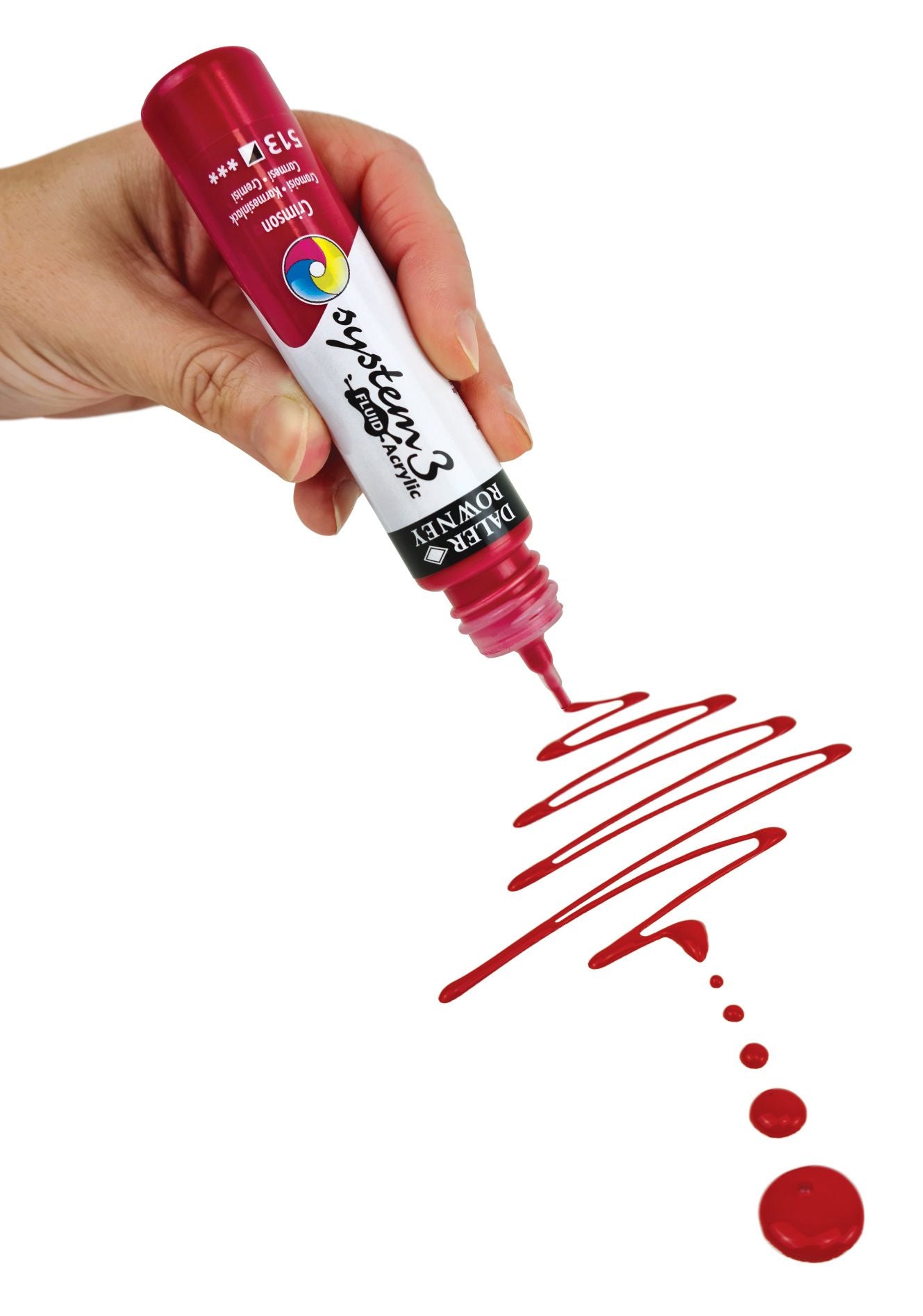 System 3 Fluid Cadmium Red Hue