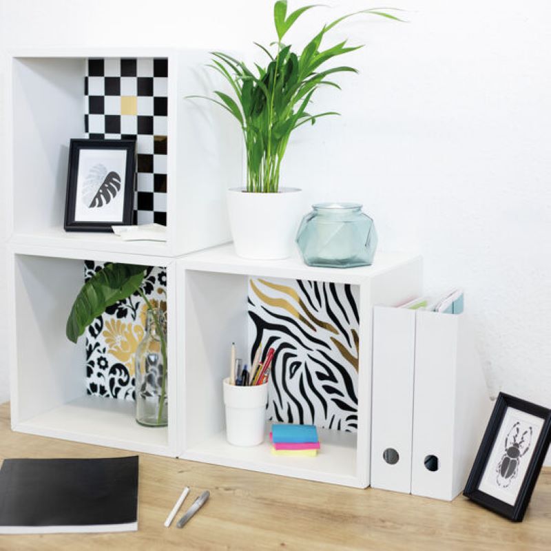 Selvklæbende folie Zebra