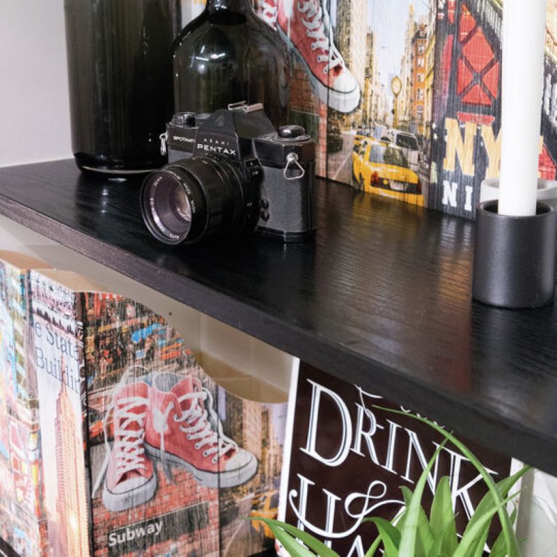 Selvklæbende folie blackwood