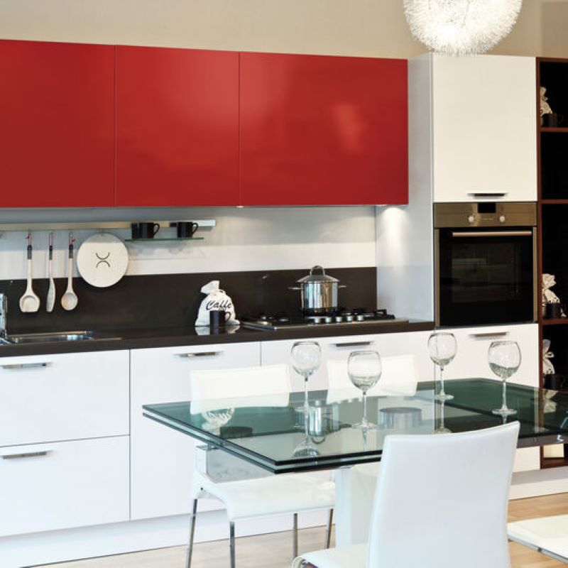 Selvklæbende folie rød mat ral 3001