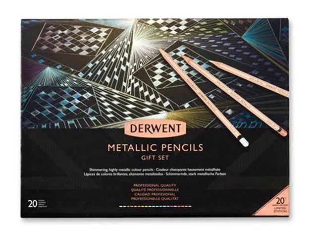 Derwent Metallic farveblyanter 20 stk.