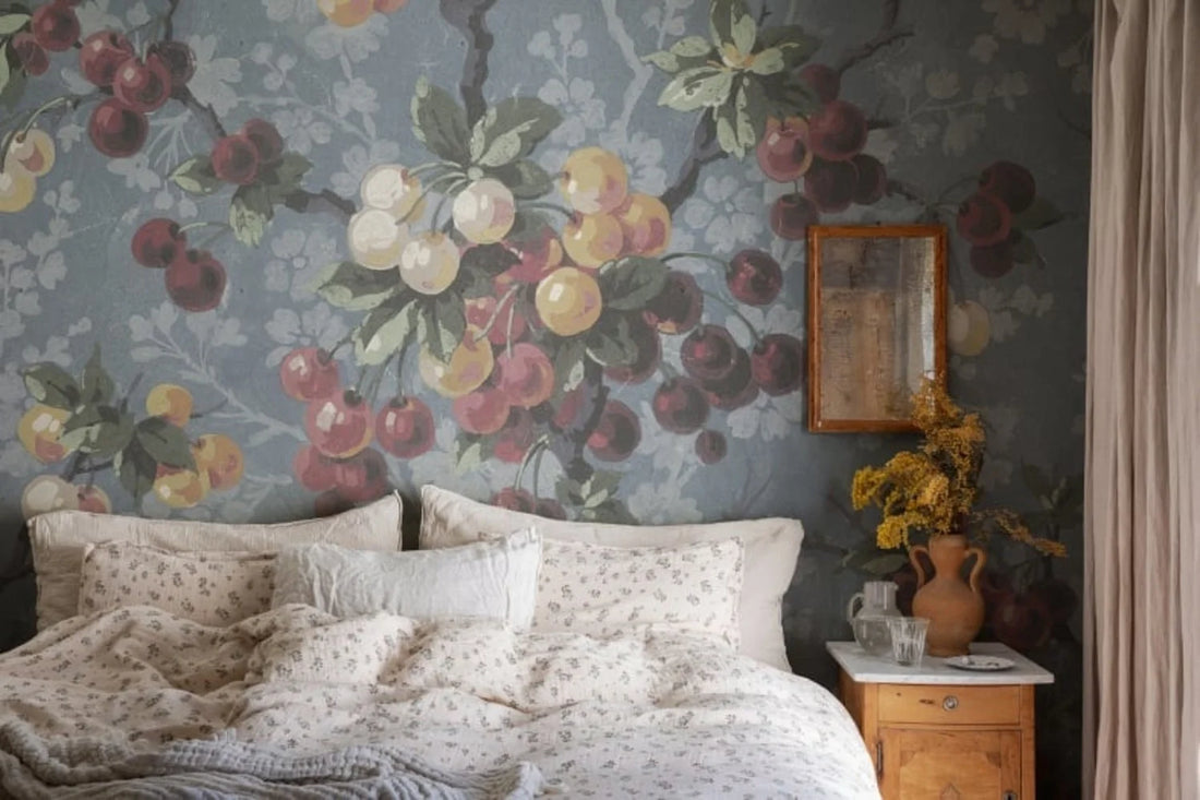 Sandberg vægpanel - Franka s10218 Sky Blue