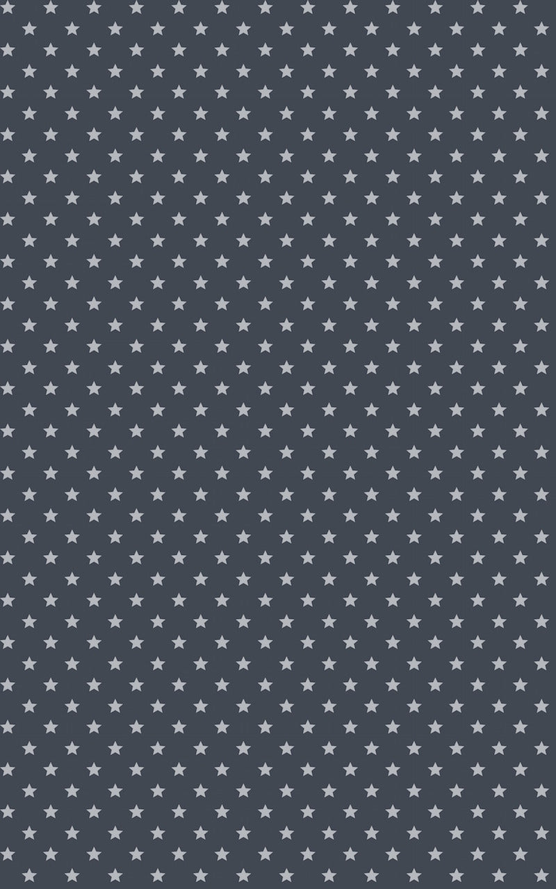 Selvklæbende dekorationsfolie stars grey