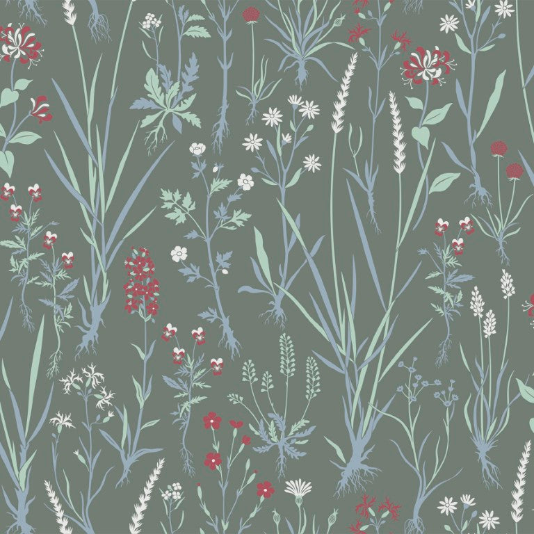 Bestsellers tapet m. blomster 5312-2