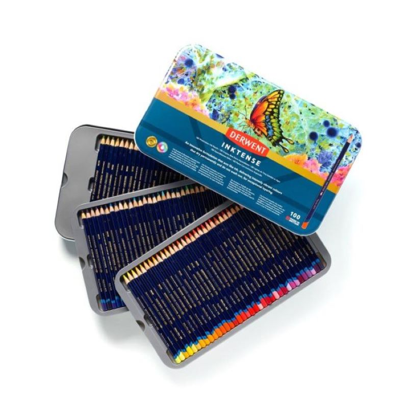 Derwent Inktense blyanter 100 stk.